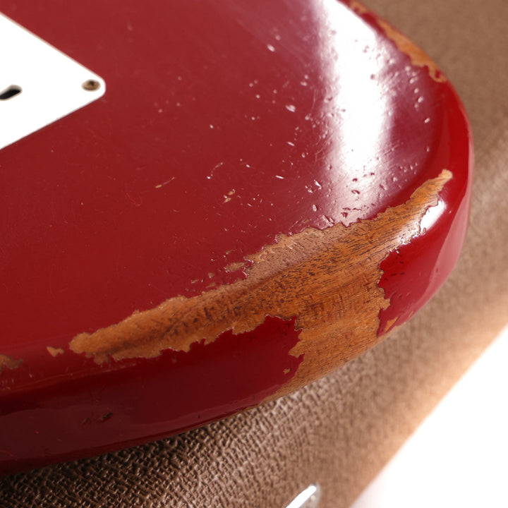 Fender Custom Shop '60s Mahogany Stratocaster Heavy Relic Dakota Red