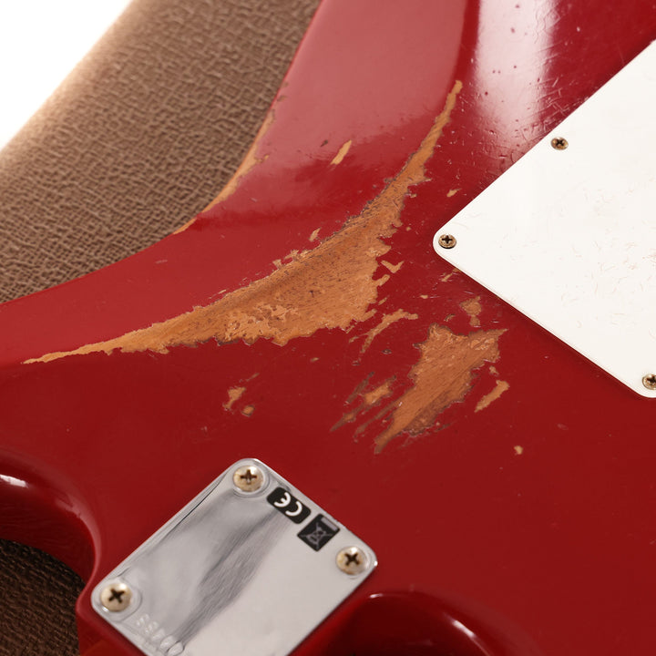 Fender Custom Shop '60s Mahogany Stratocaster Heavy Relic Dakota Red