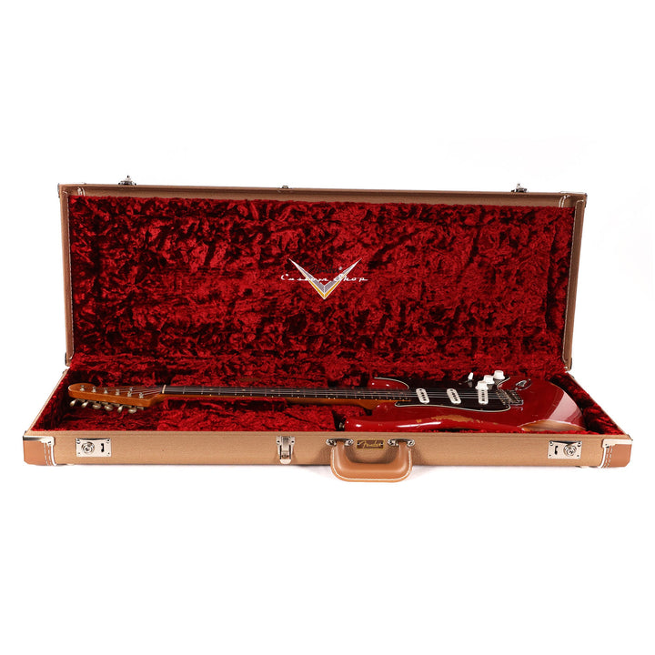 Fender Custom Shop '60s Mahogany Stratocaster Heavy Relic Dakota Red