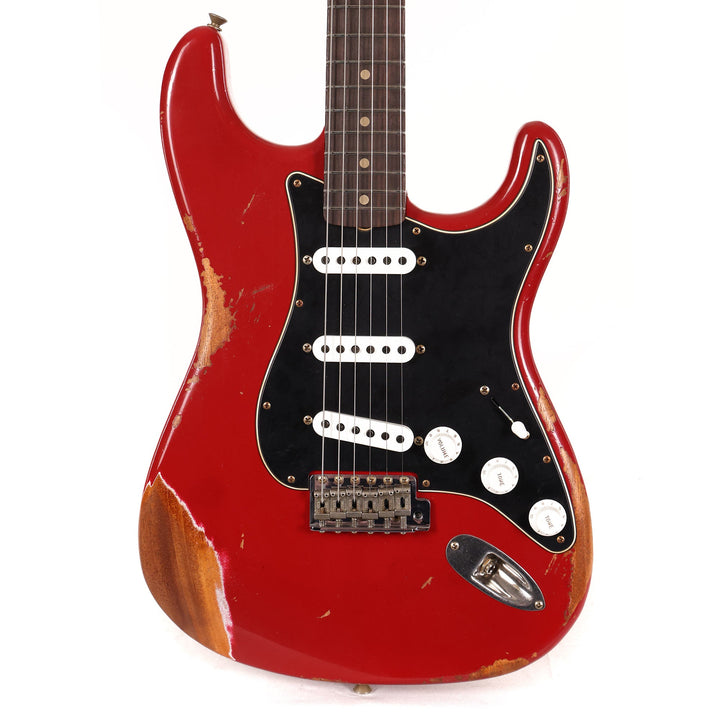 Fender Custom Shop '60s Mahogany Stratocaster Heavy Relic Dakota Red