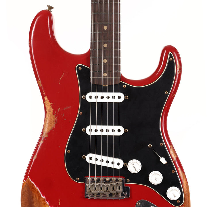 Fender Custom Shop '60s Mahogany Stratocaster Heavy Relic Dakota Red