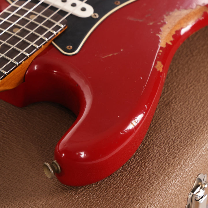 Fender Custom Shop '60s Mahogany Stratocaster Heavy Relic Dakota Red