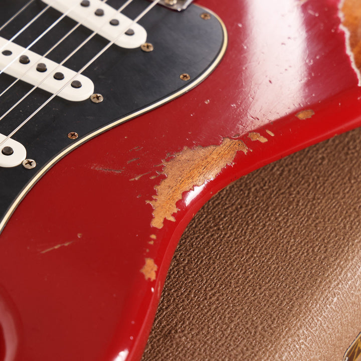Fender Custom Shop '60s Mahogany Stratocaster Heavy Relic Dakota Red