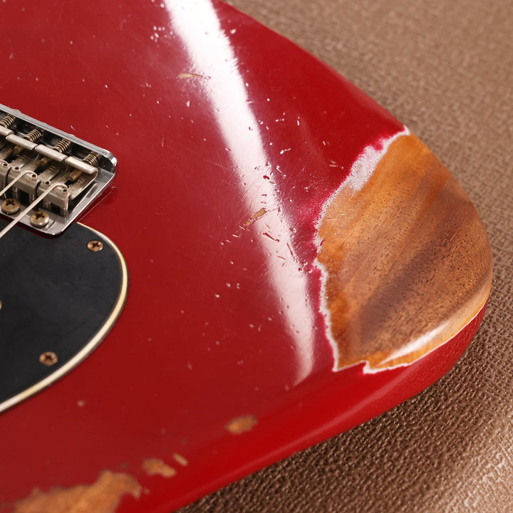 Fender Custom Shop '60s Mahogany Stratocaster Heavy Relic Dakota Red