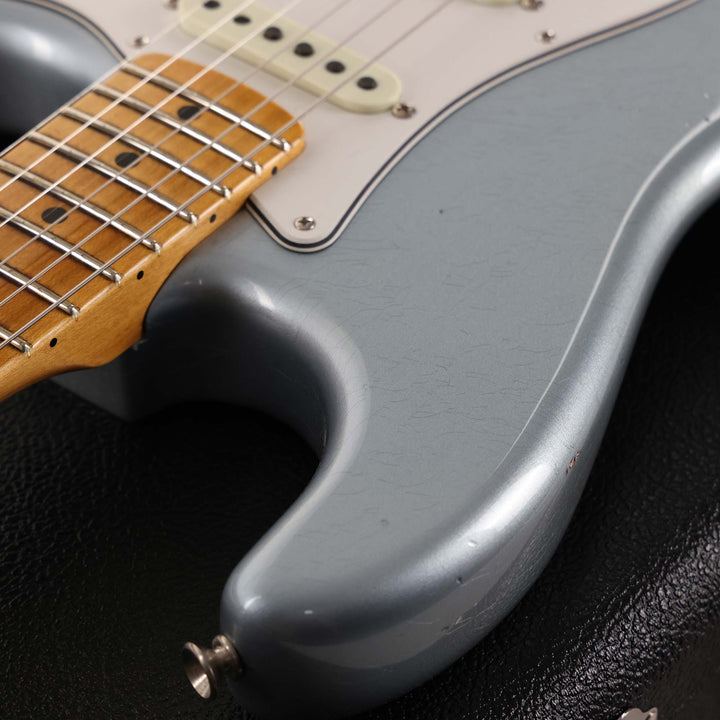Fender Custom Shop 1965 Stratocaster Journeyman Relic Faded Aged Ice Blue Metallic