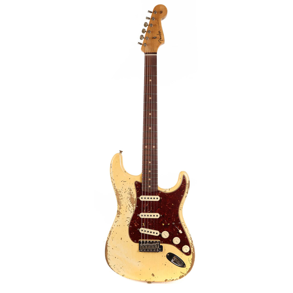 Fender Custom Shop NoNeck Stratocaster Relic Aged Vintage White — 2