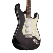 Fender Custom Shop Triple Humbucker Stratocaster NOS Ebony Transparent & Bare Knuckles