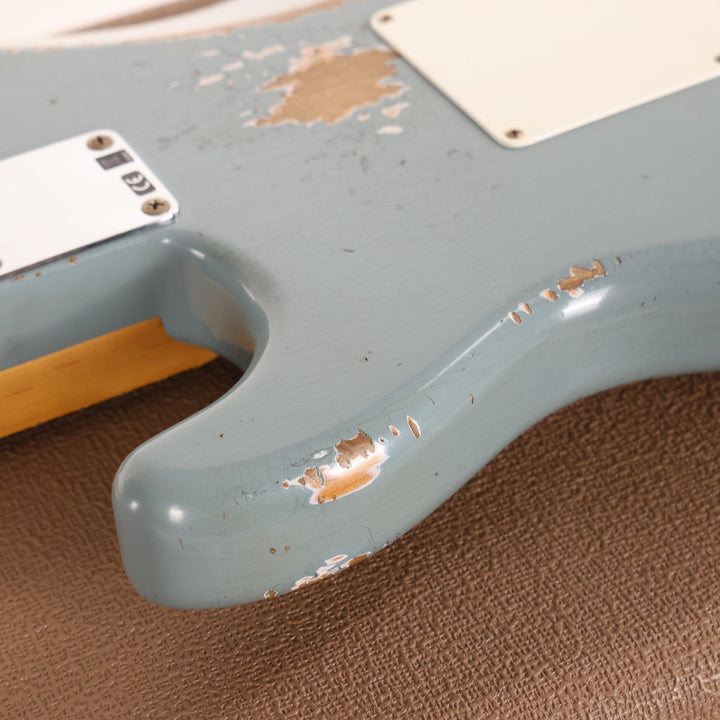 Fender Custom Shop NoNeck Stratocaster Heavy Relic Sonic Gray Music Zoo Exclusive