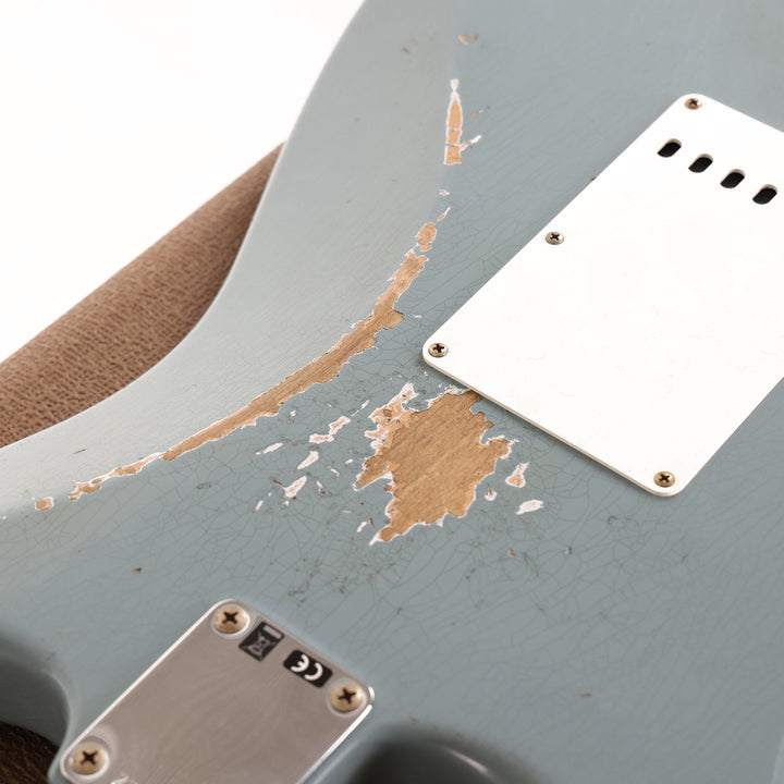 Fender Custom Shop NoNeck Stratocaster Heavy Relic Sonic Gray Music Zoo Exclusive