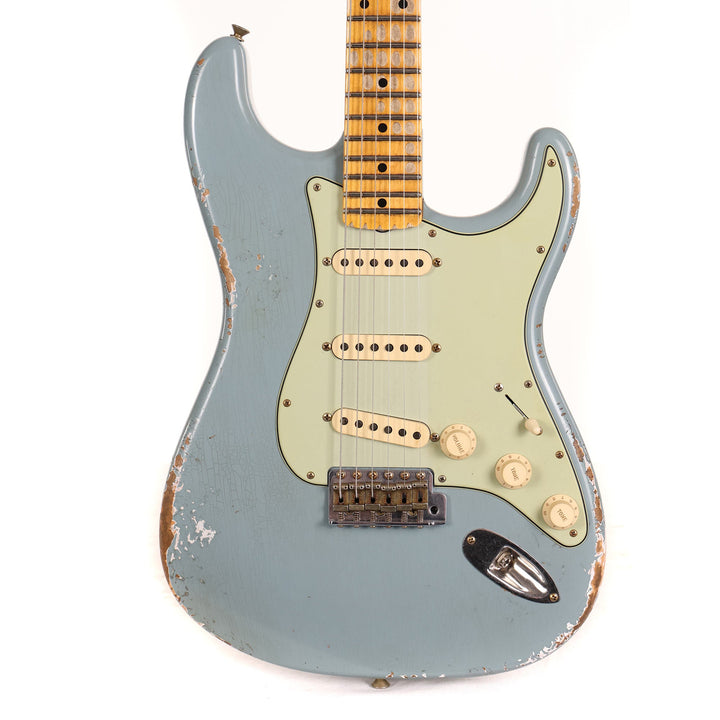 Fender Custom Shop NoNeck Stratocaster Heavy Relic Sonic Gray Music Zoo Exclusive
