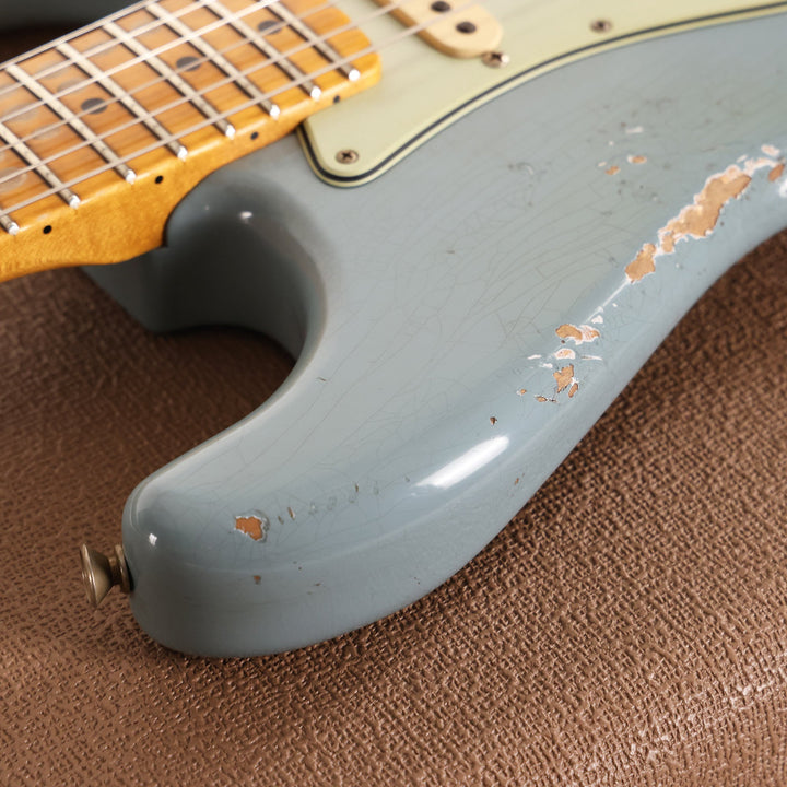 Fender Custom Shop NoNeck Stratocaster Heavy Relic Sonic Gray Music Zoo Exclusive