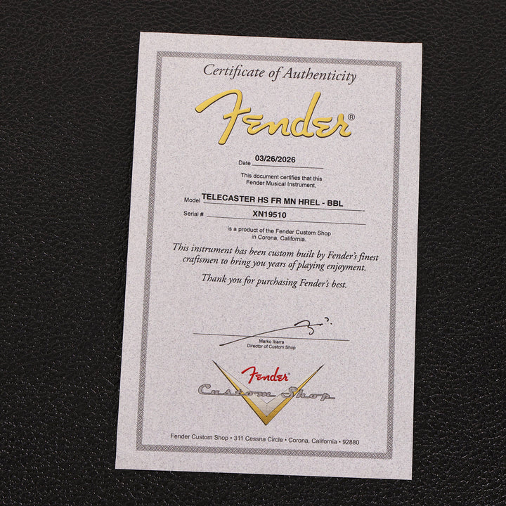 Fender Custom Shop ZF Telecaster Heavy Relic Butterscotch Blonde