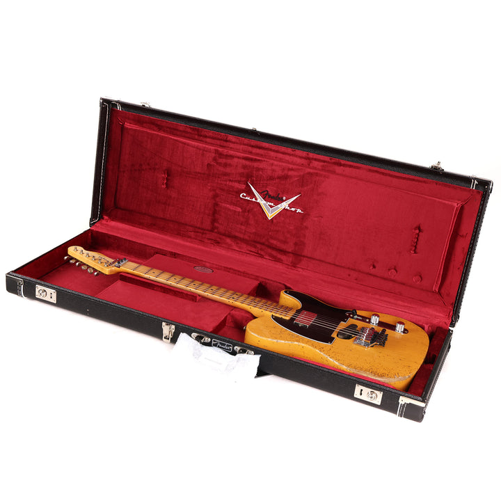 Fender Custom Shop ZF Telecaster Heavy Relic Butterscotch Blonde