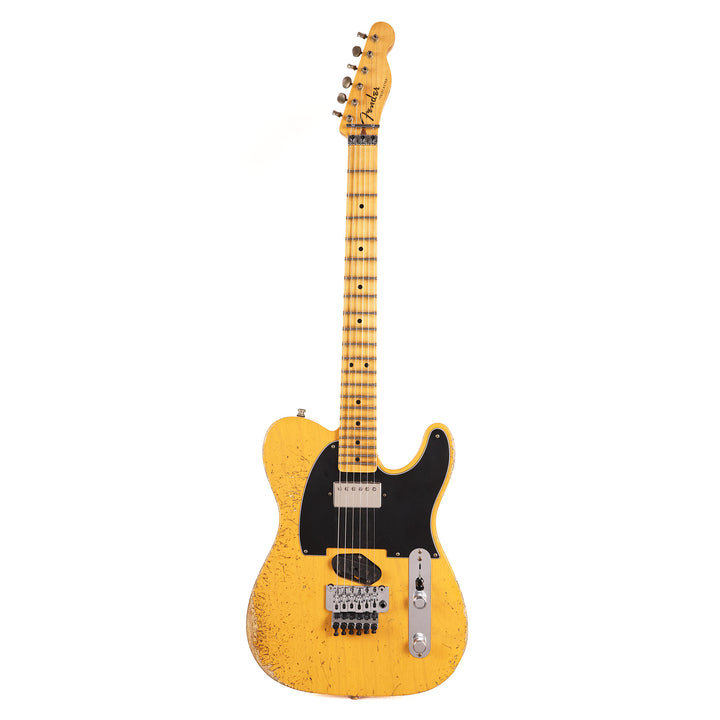 Fender Custom Shop ZF Telecaster Heavy Relic Butterscotch Blonde