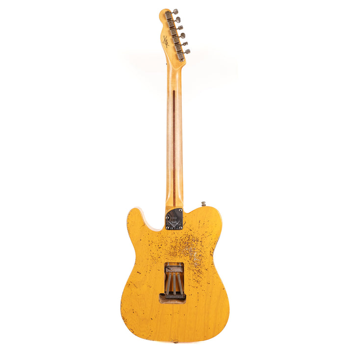 Fender Custom Shop ZF Telecaster Heavy Relic Butterscotch Blonde