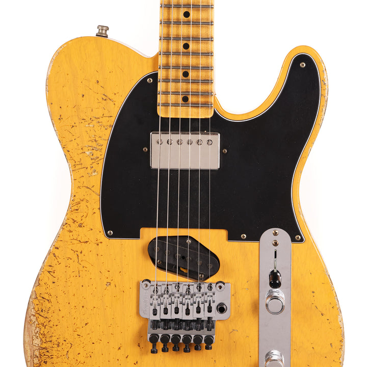 Fender Custom Shop ZF Telecaster Heavy Relic Butterscotch Blonde