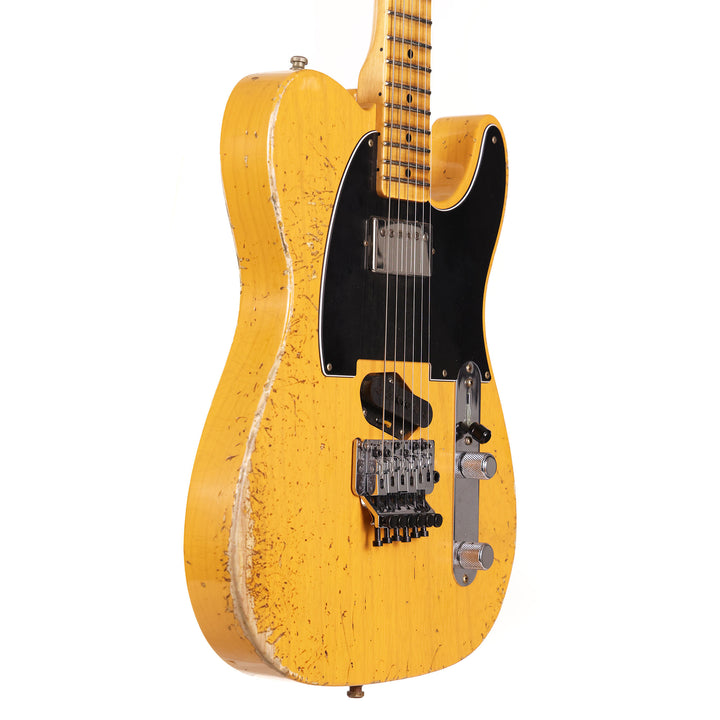 Fender Custom Shop ZF Telecaster Heavy Relic Butterscotch Blonde