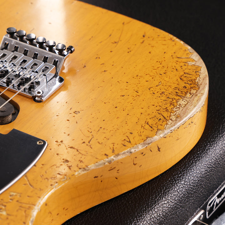 Fender Custom Shop ZF Telecaster Heavy Relic Butterscotch Blonde