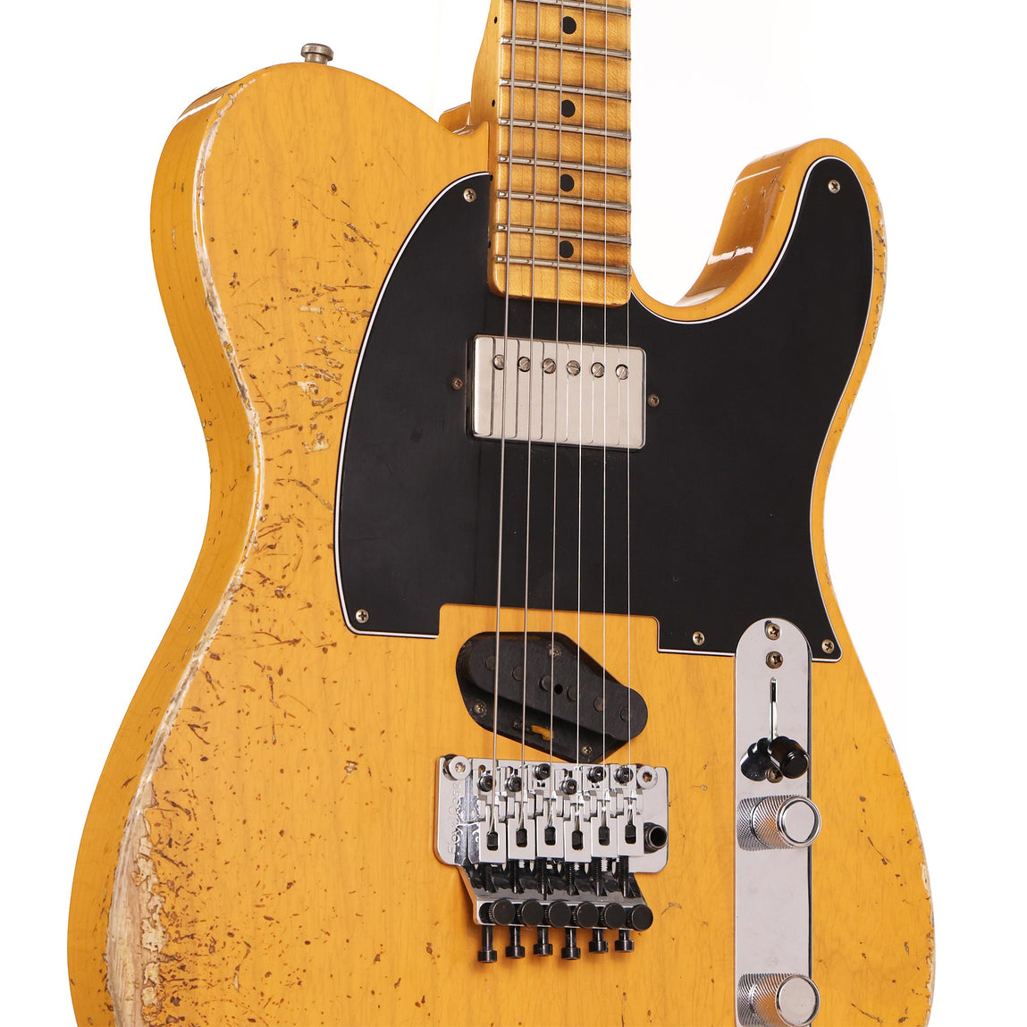 Fender Custom Shop ZF Telecaster Heavy Relic Butterscotch Blonde