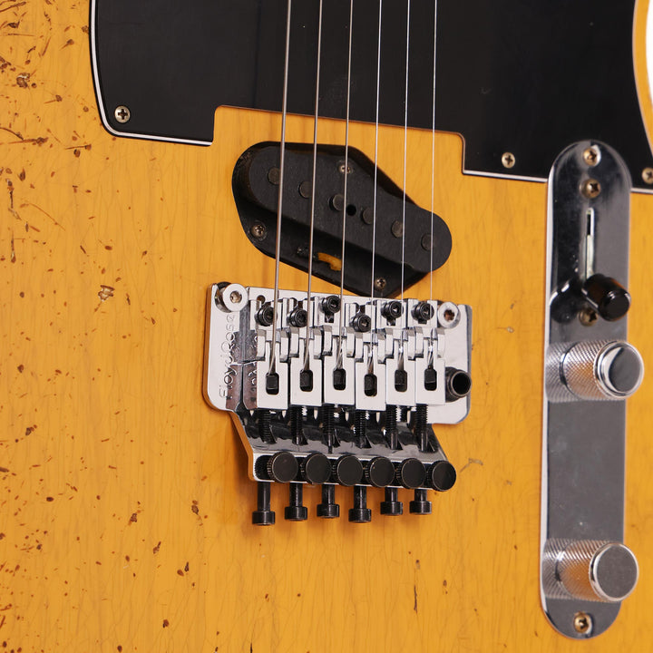 Fender Custom Shop ZF Telecaster Heavy Relic Butterscotch Blonde