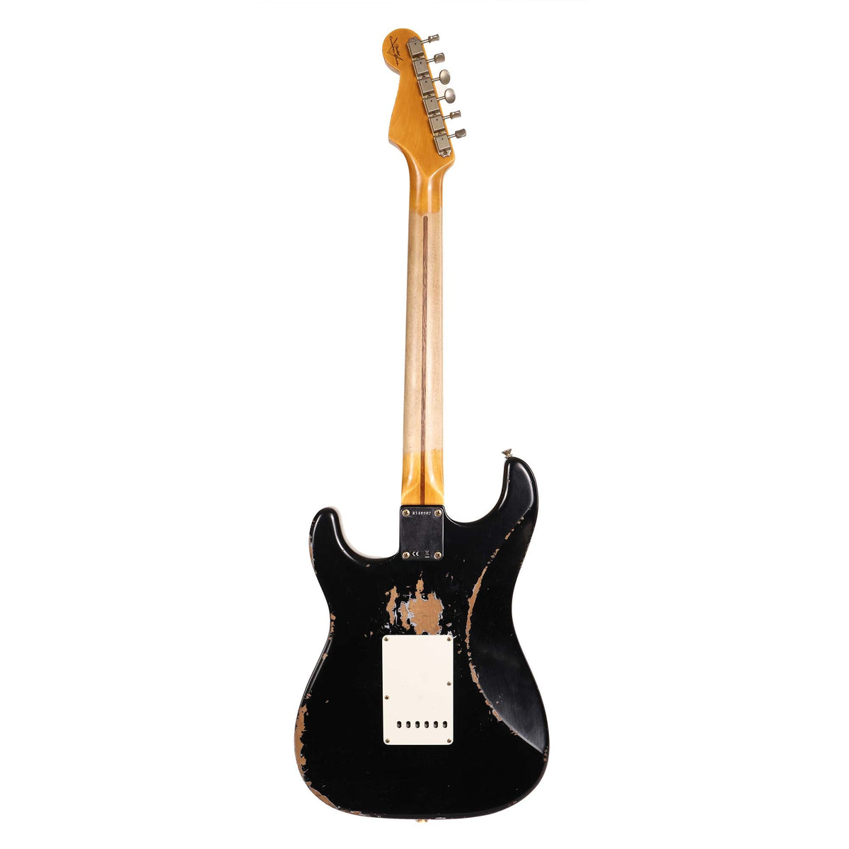 Fender Custom Shop HSH '57 Stratocaster Heavy Relic Black — 3