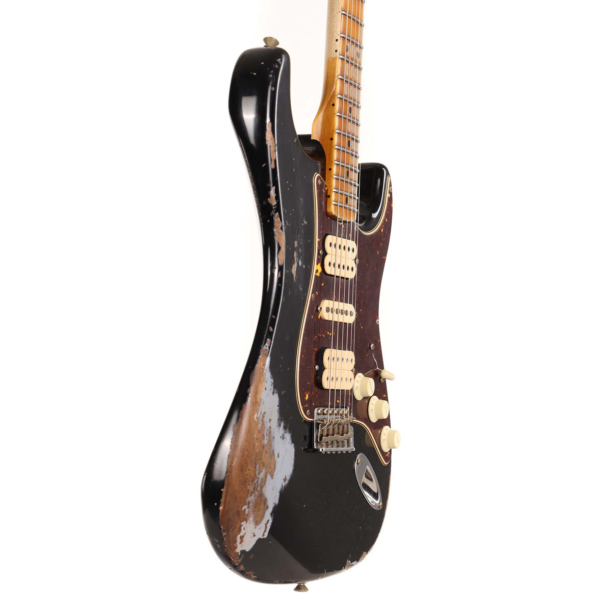 Fender Custom Shop HSH '57 Stratocaster Heavy Relic Black — 5