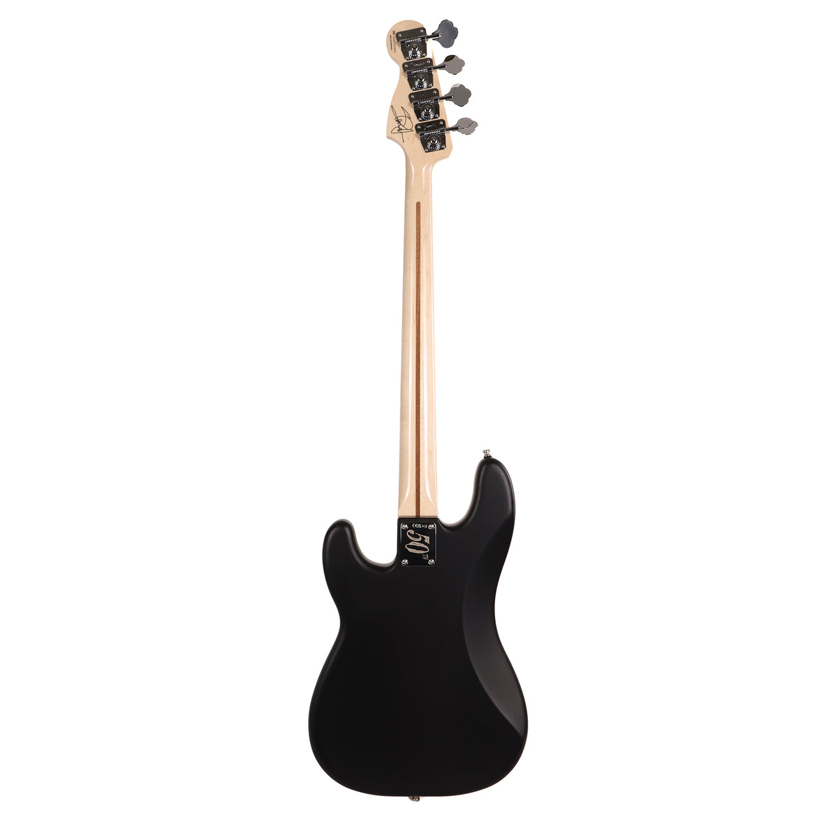 Fender Limited Edition 50th Anniversary Steve Harris Precision Bass Satin Black — 3