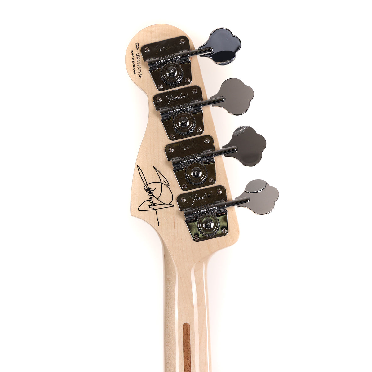 Fender Limited Edition 50th Anniversary Steve Harris Precision Bass Satin Black — 8