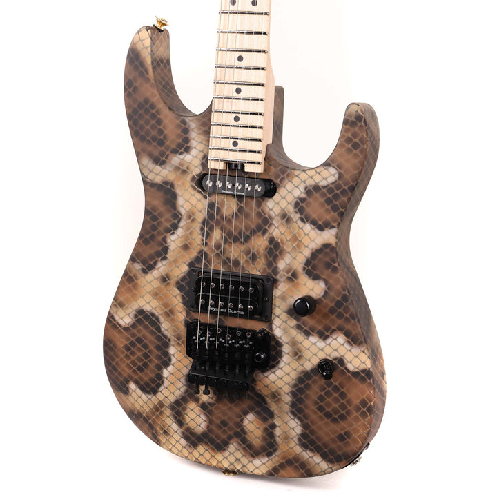 Charvel Custom Shop Warren DeMartini USA Signature Snakeskin