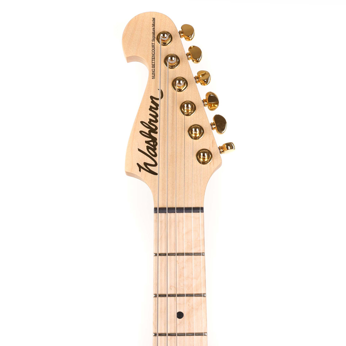 Washburn Nele Nuno Bettencourt Signature Guitar Natural 2025 — 7