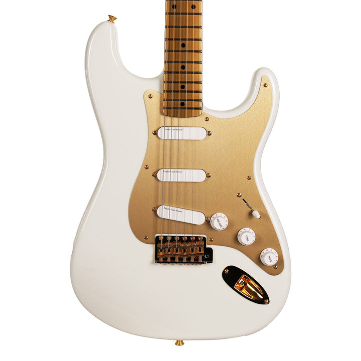 Fender Custom Shop 1959 Stratocaster Olympic White and HLE Gold