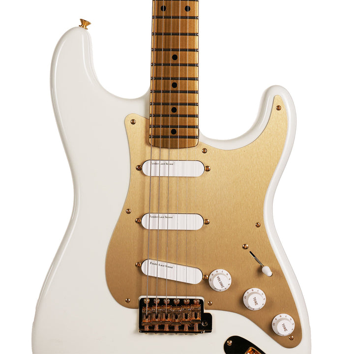 Fender Custom Shop 1959 Stratocaster Olympic White and HLE Gold