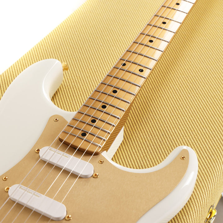 Fender Custom Shop 1959 Stratocaster Olympic White and HLE Gold