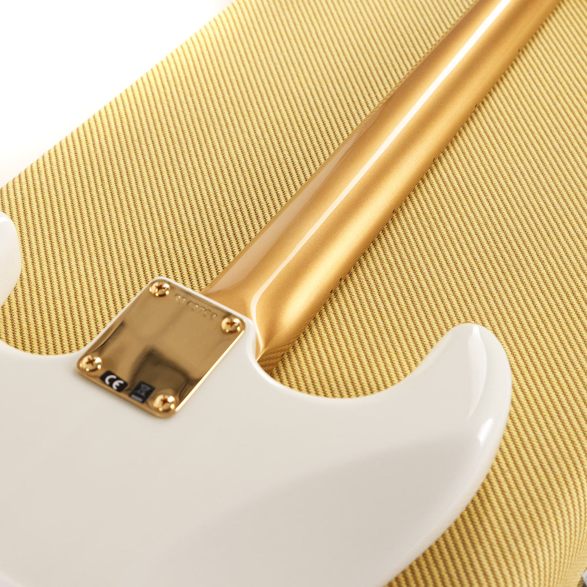 Fender Custom Shop 1959 Stratocaster Olympic White and HLE Gold — 8