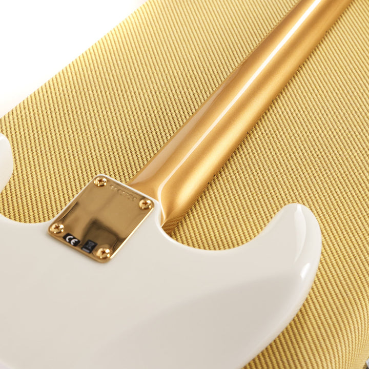 Fender Custom Shop 1959 Stratocaster Olympic White and HLE Gold
