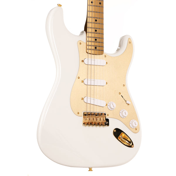 Fender Custom Shop 1959 Stratocaster Olympic White and HLE Gold