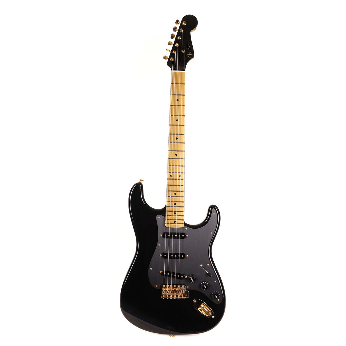Fender Custom Shop 1960s Stratocaster Black and HLE Gold — 2