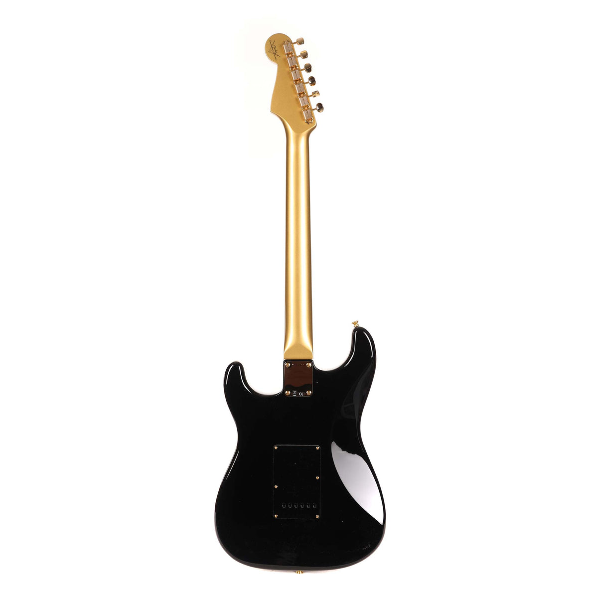 Fender Custom Shop 1960s Stratocaster Black and HLE Gold — 3
