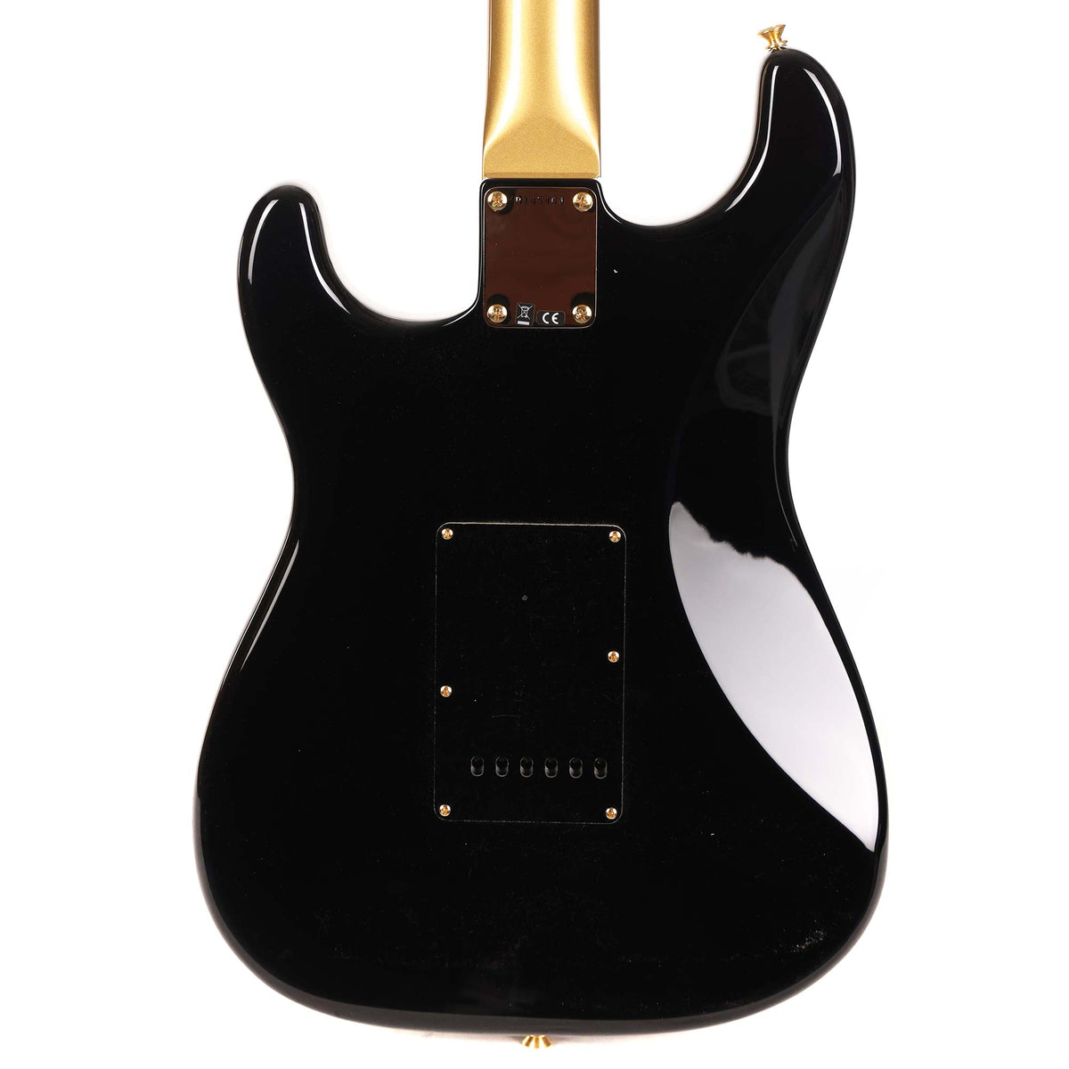 Fender Custom Shop 1960s Stratocaster Black and HLE Gold — 6