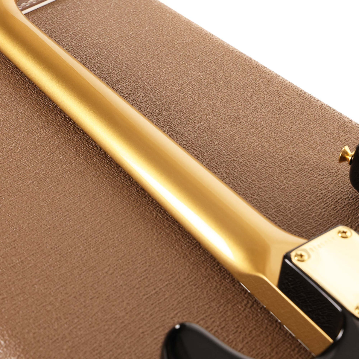 Fender Custom Shop 1960s Stratocaster Black and HLE Gold — 8