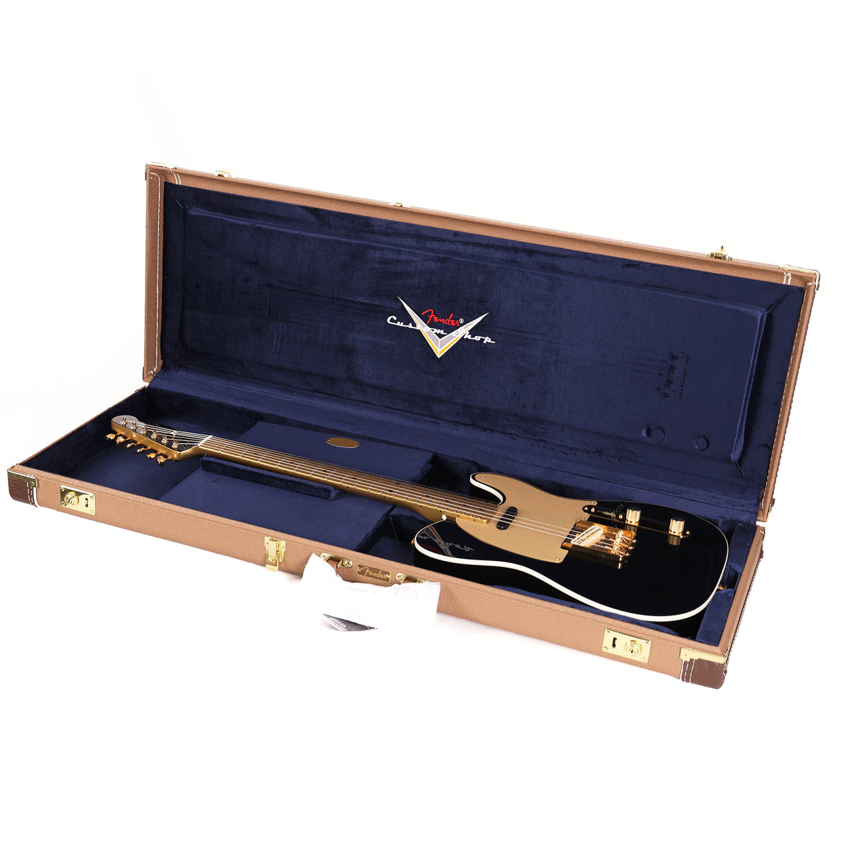 Fender Custom Shop 1959 Custom Telecaster Black and HLE Gold — 13