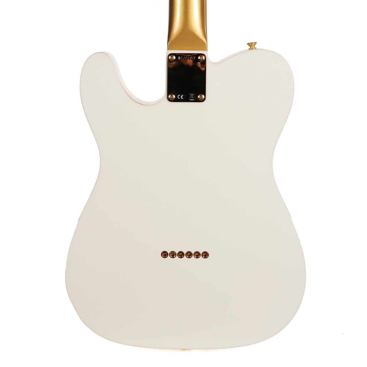 Fender Custom Shop 1959 Custom Telecaster Olympic White and HLE Gold — 6