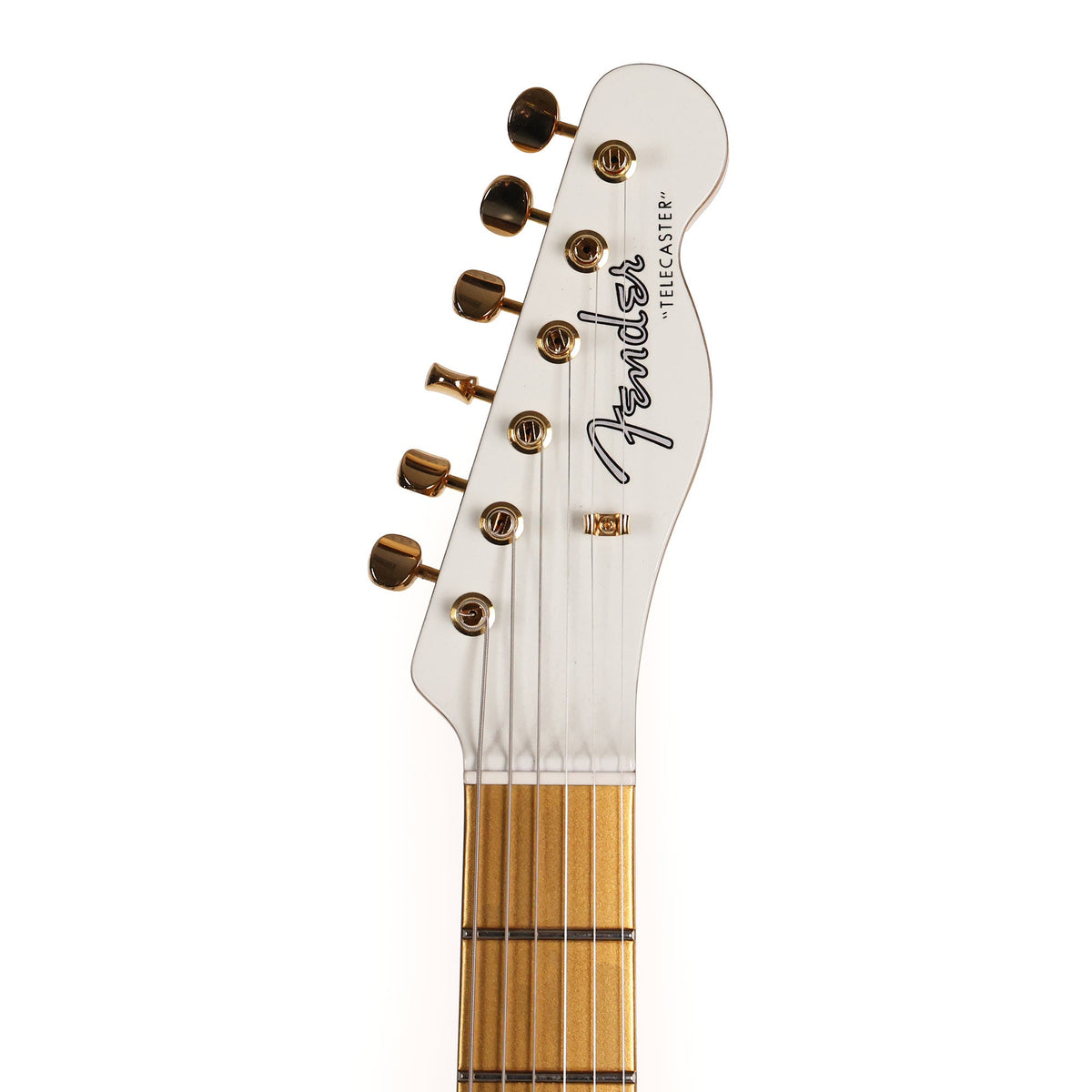 Fender Custom Shop 1959 Custom Telecaster Olympic White and HLE Gold — 9