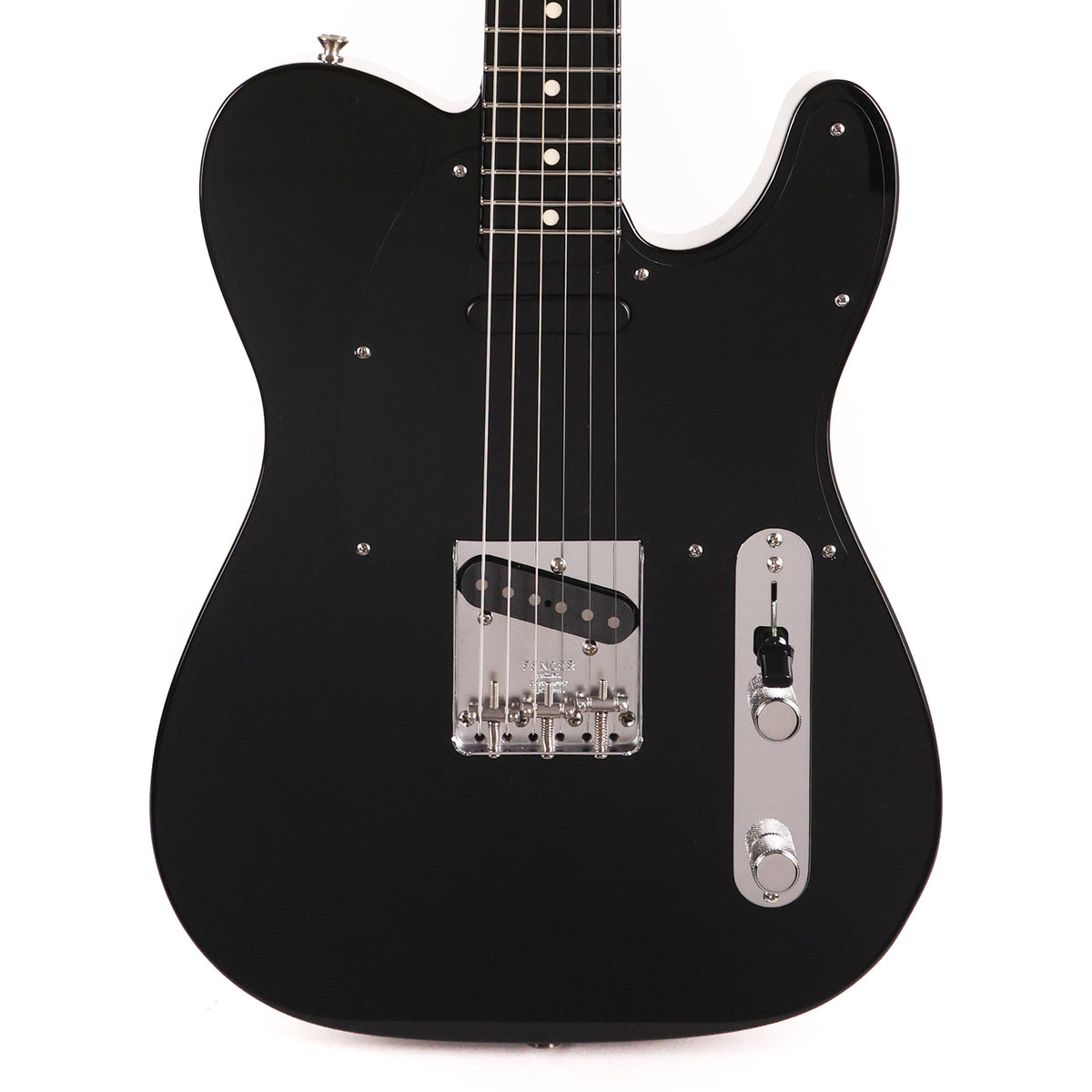 Fender Custom Shop 1968 Telecaster Painted Neck All Black — 2