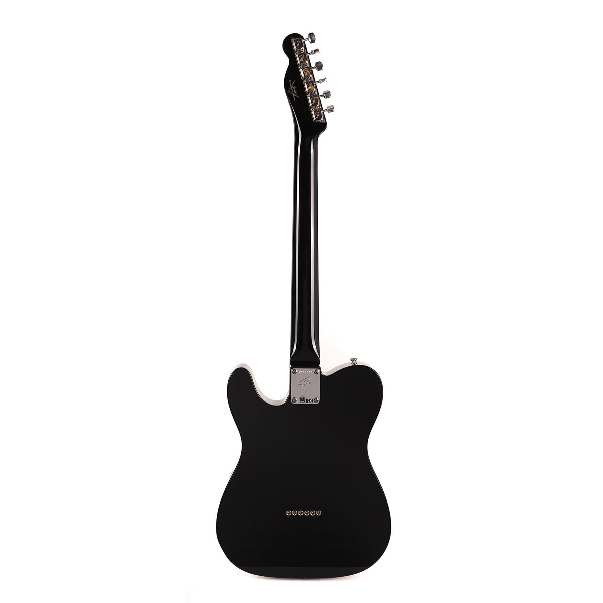 Fender Custom Shop 1968 Telecaster Painted Neck All Black — 4
