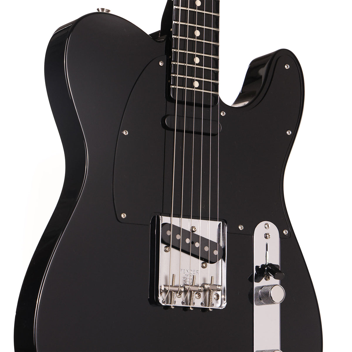 Fender Custom Shop 1968 Telecaster Painted Neck All Black — 5