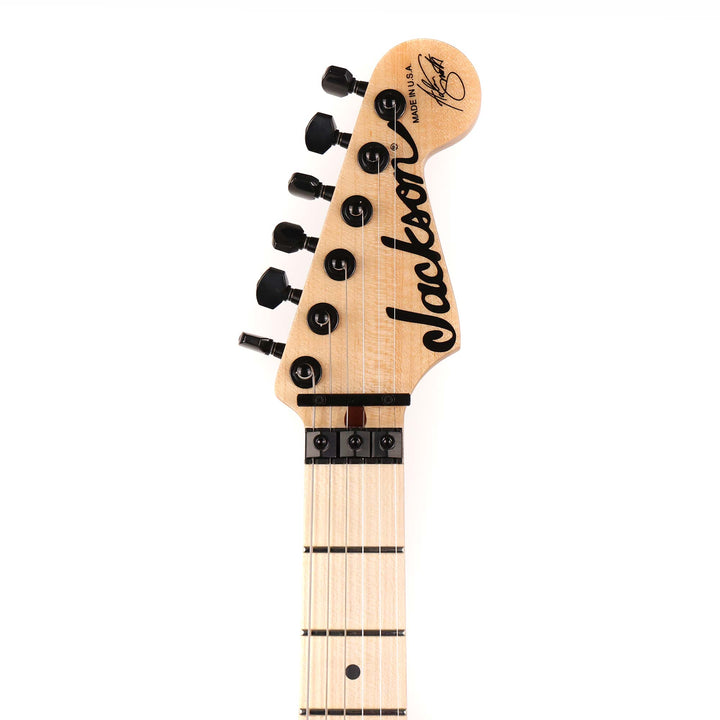 Jackson USA Signature Adrian Smith San Dimas SDQM Transparent Green Burst