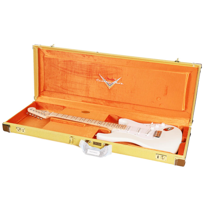 Fender Custom Shop Eric Clapton Stratocaster Masterbuilt Todd Krause Olympic White Flame Maple Neck