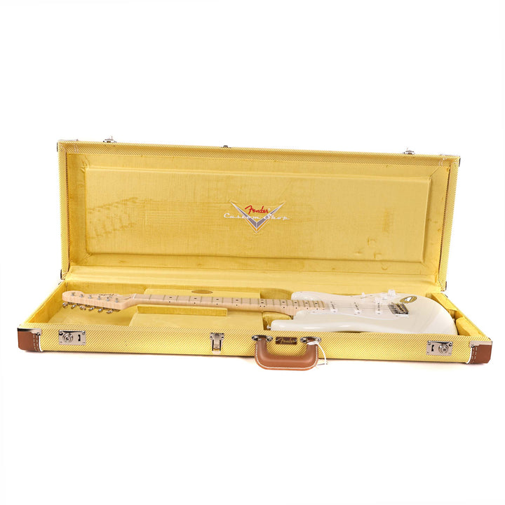 Fender Custom Shop Eric Clapton Stratocaster Masterbuilt Todd Krause Olympic White Flame Maple Neck