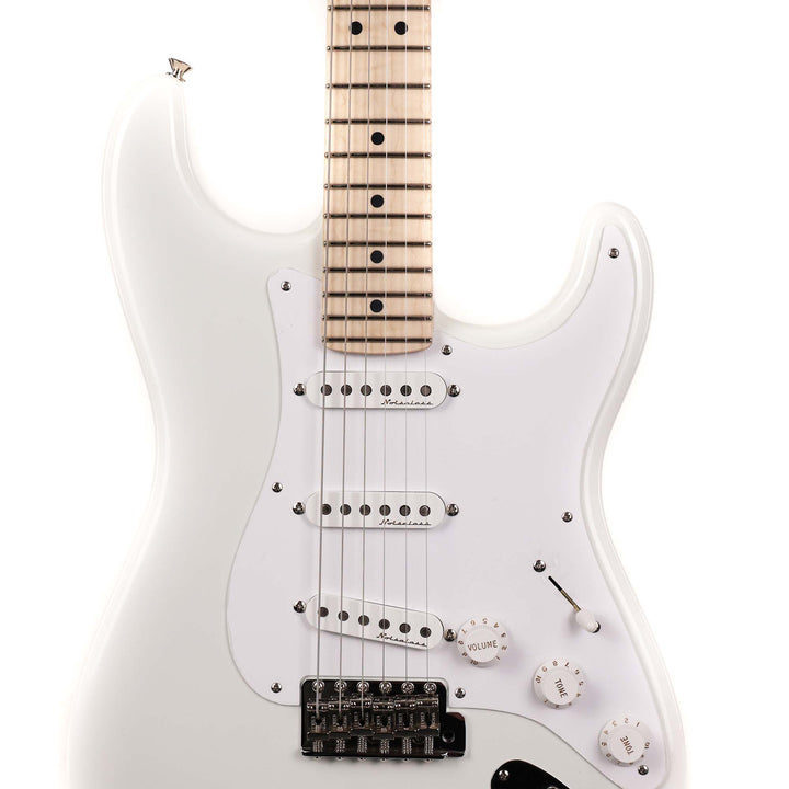 Fender Custom Shop Eric Clapton Stratocaster Masterbuilt Todd Krause Olympic White Flame Maple Neck